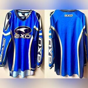 Axo Sport Motocross Vintage Racing Jersey Long Mens Size L